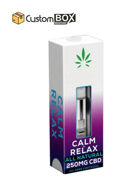 Custom CBD Cartridge Packaging