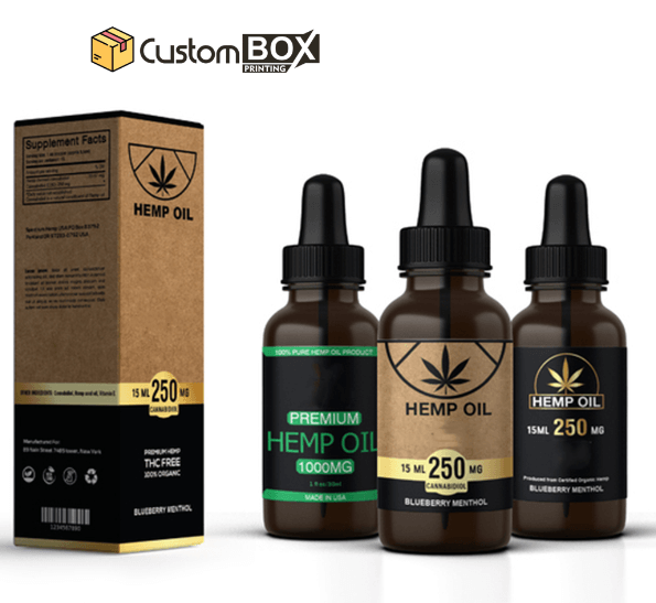 Custom CBD Oil Packaging Labels