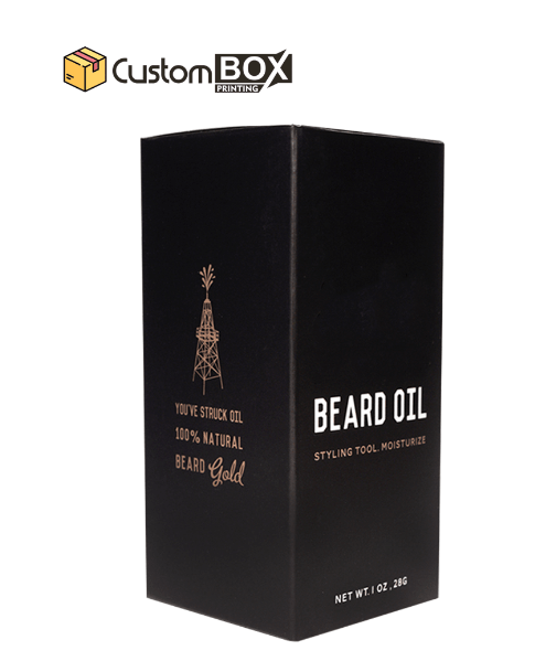 Custom CBD Beard Oil Boxes