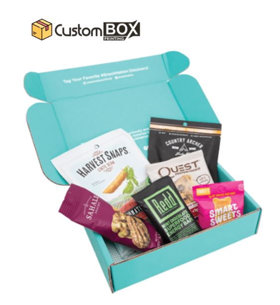 Custom Snacks Boxes