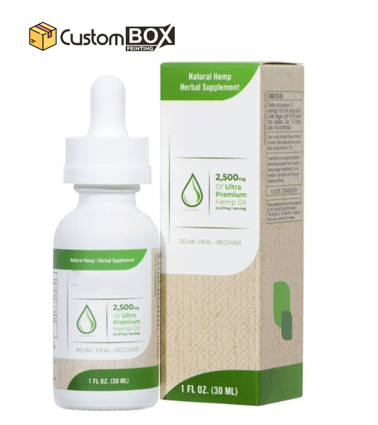Custom CBD Oil Packaging Labels