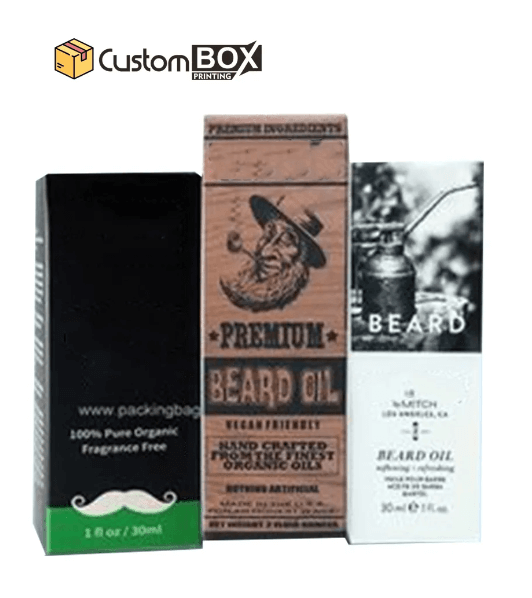Custom CBD Beard Oil Boxes
